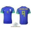 Officiële Voetbalshirt Brazilië Richarlison 9 Uit WK 2022 - Heren